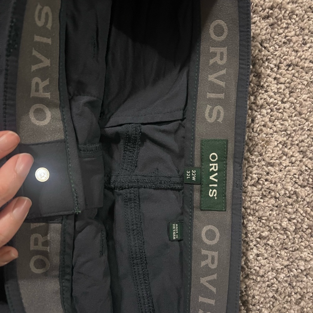 Orvis Charcoal Gray Trousers